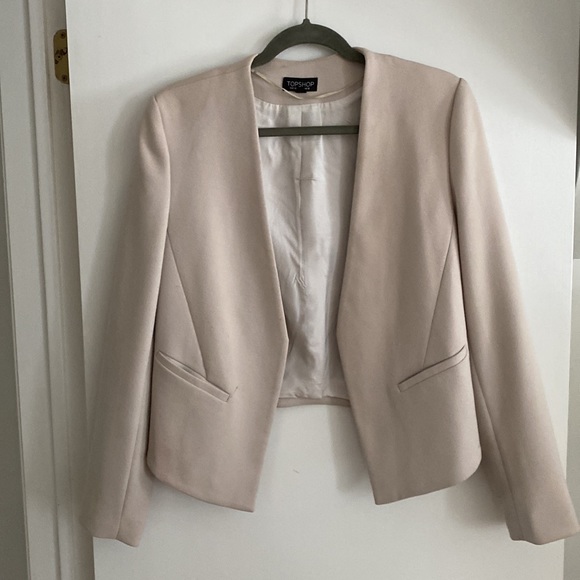 Blush Topshop JacketBlazer perfect for Wedding Season - Picture 5 of 5